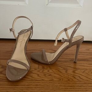 Beige High Heels